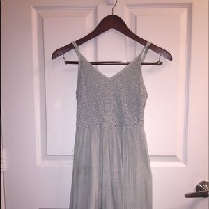 Light sea foam green sundress